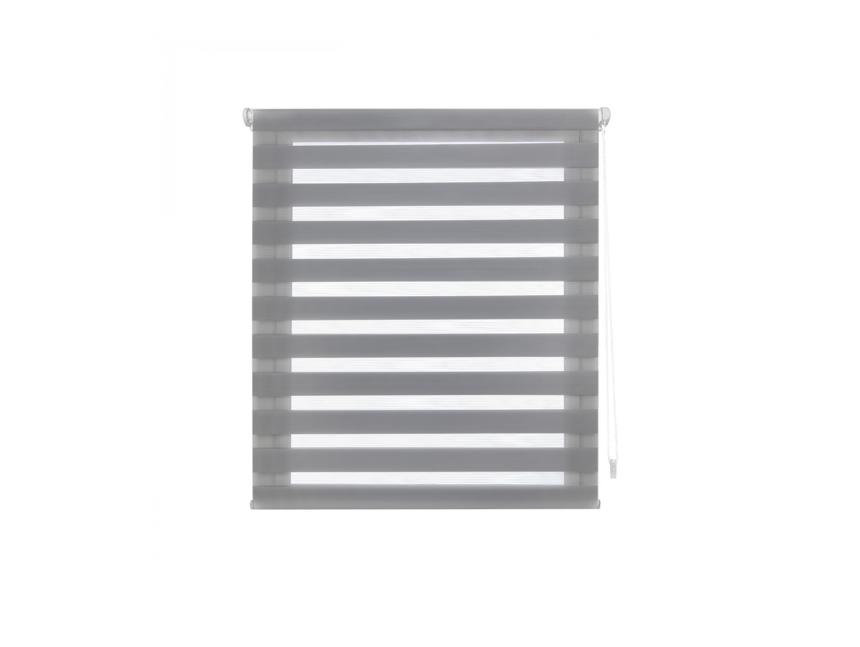 Estor Enrollable 107X180 GRIS Noche y Día EASY FIX