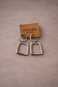 Estribo Earrings - Plata