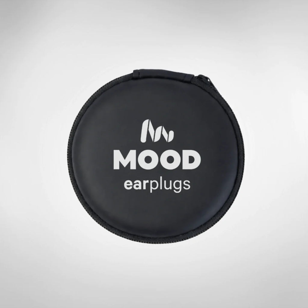 Estuche con cremallera para tapones auditivos