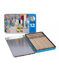 Tintin Estuche Metalico de Lapices de Colores Loto