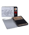 Tintin Estuche Metalico de Lapices de Colores HB Croquis Tibet