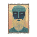 Ethereal Guardian Woven Blanket – A Bold & Mystical Statement