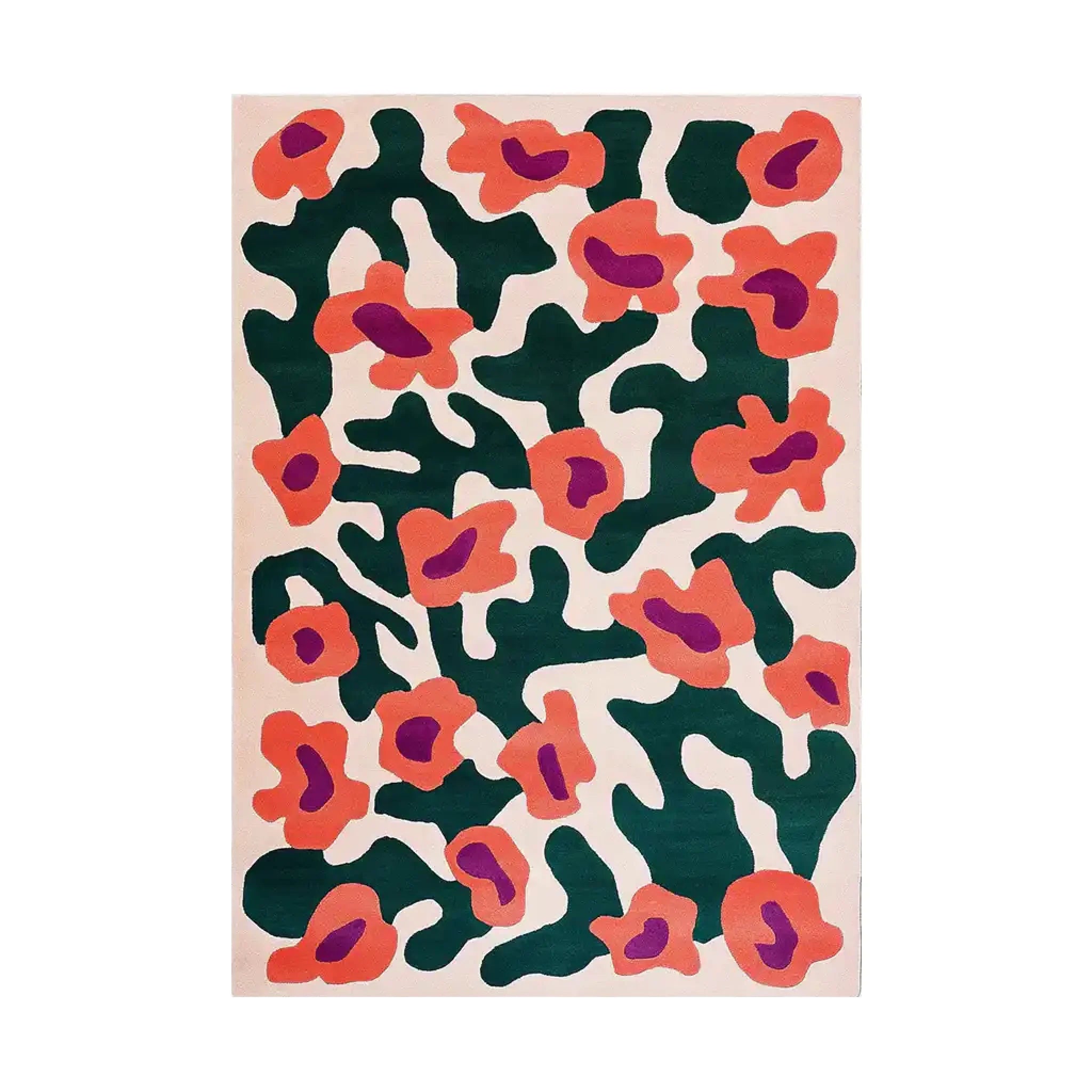 Ethereal Tiger Haven Hand Tufted Wool Rug