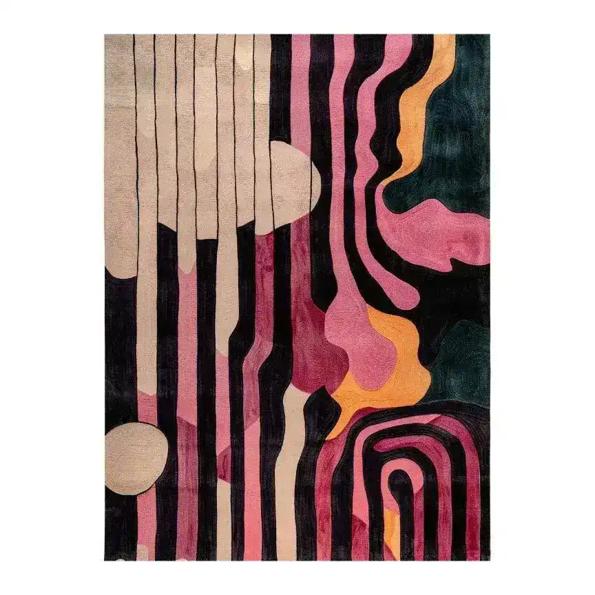 Evolving Shapes Hand Tufted Rug 
