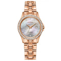 Citizen Diamond-Set Eco-Drive Watch — Rose Gold