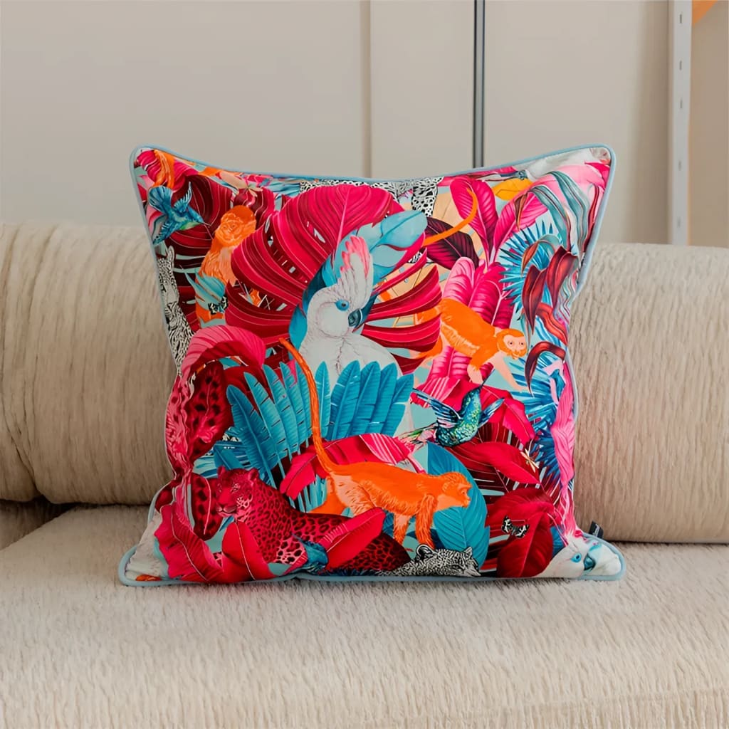 Exotic Paradise Lumbar Cushion Cover