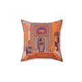 Exotic Persian-Inspired Throw Pillow
