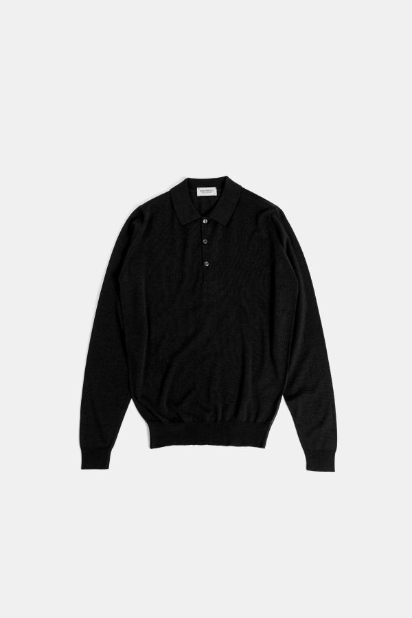 Smedley Belper Polo — Black