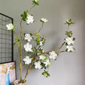 Extra Large White Azalea Flower Branch