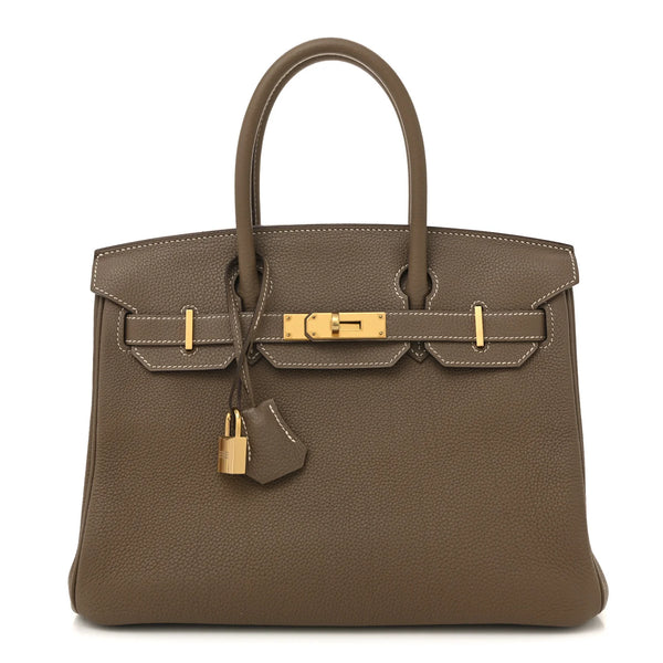 Hermes Togo Birkin 30 Etoupe