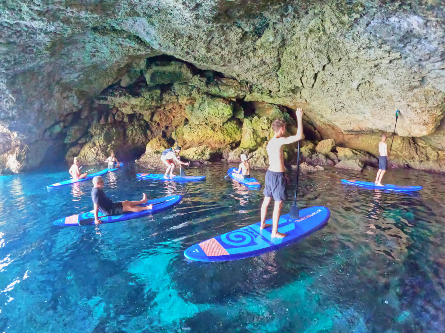 Stand-Up Paddle Boarding Trip to Secret Caves