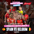 World Cup QF: Spain vs Belgium