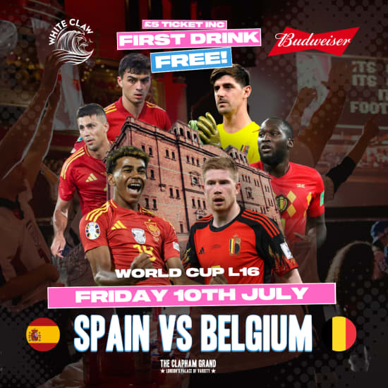 World Cup QF: Spain vs Belgium