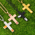 Personalizada de béisbol Softball Baloncesto Fútbol Cruz collar con el nombre del número de texto Día del Juego de cumpleaños de regalo para los amantes del deporte