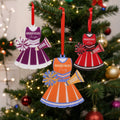 Adorno de acrílico personalizado con nombre y año Decoración del árbol Día del equipo Regalo de cumpleaños para animadoras