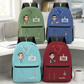 Personalizada de dibujos animados médico de la enfermera del personaje grande de la bolsa de la escuela con el nombre y el título de la enfermera de la Semana de Apreciación de cumpleaños de regalo pa