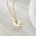 Personalizado Hockey Jersey Colgante Collar con Nombre y Número Dainty Joyería Cumpleaños Regalo de Navidad para Hockey Jugador Compañero de equipo