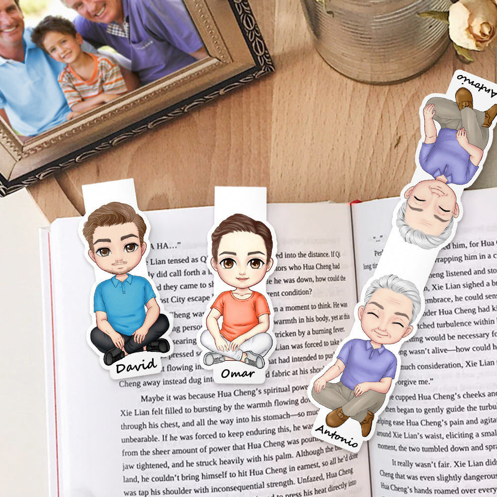 Marcapáginas Magnético Personalizado con Nombre y Dibujo | Regalo Original para Lectores - Callie FR