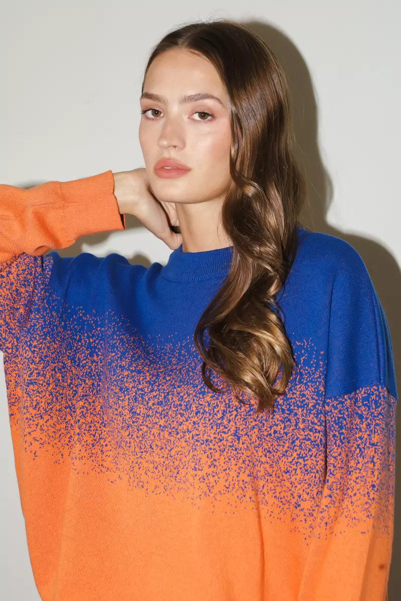 JERSEY SUGAR AZUL & NARANJA