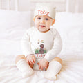 Bordado Personalizado Perro Mallard 100% Algodón Bebé Body con Nombre Baby Shower Cumpleaños Regalo para Bebés Recién Nacidos