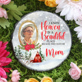 Marco de fotos personalizado con título y soporte Decoración de jardín Regalo de Navidad conmemorativo por la pérdida de un ser querido