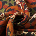Elegant Women's Scarf with Islamic Art-Inspired Print Samani