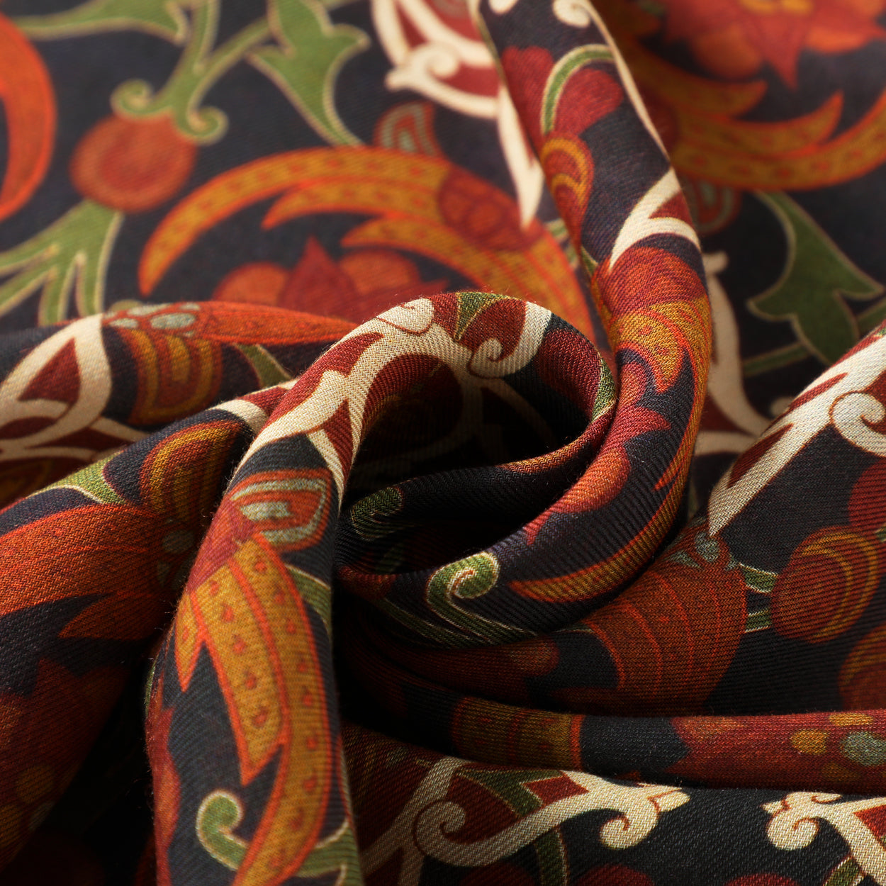 Elegant Women's Scarf with Islamic Art-Inspired Print Samani