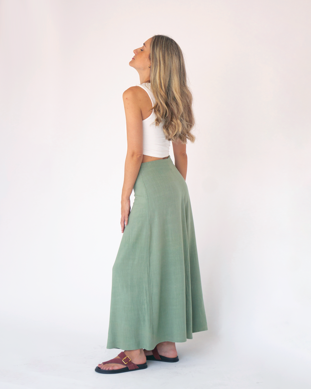 falda brisa verde △