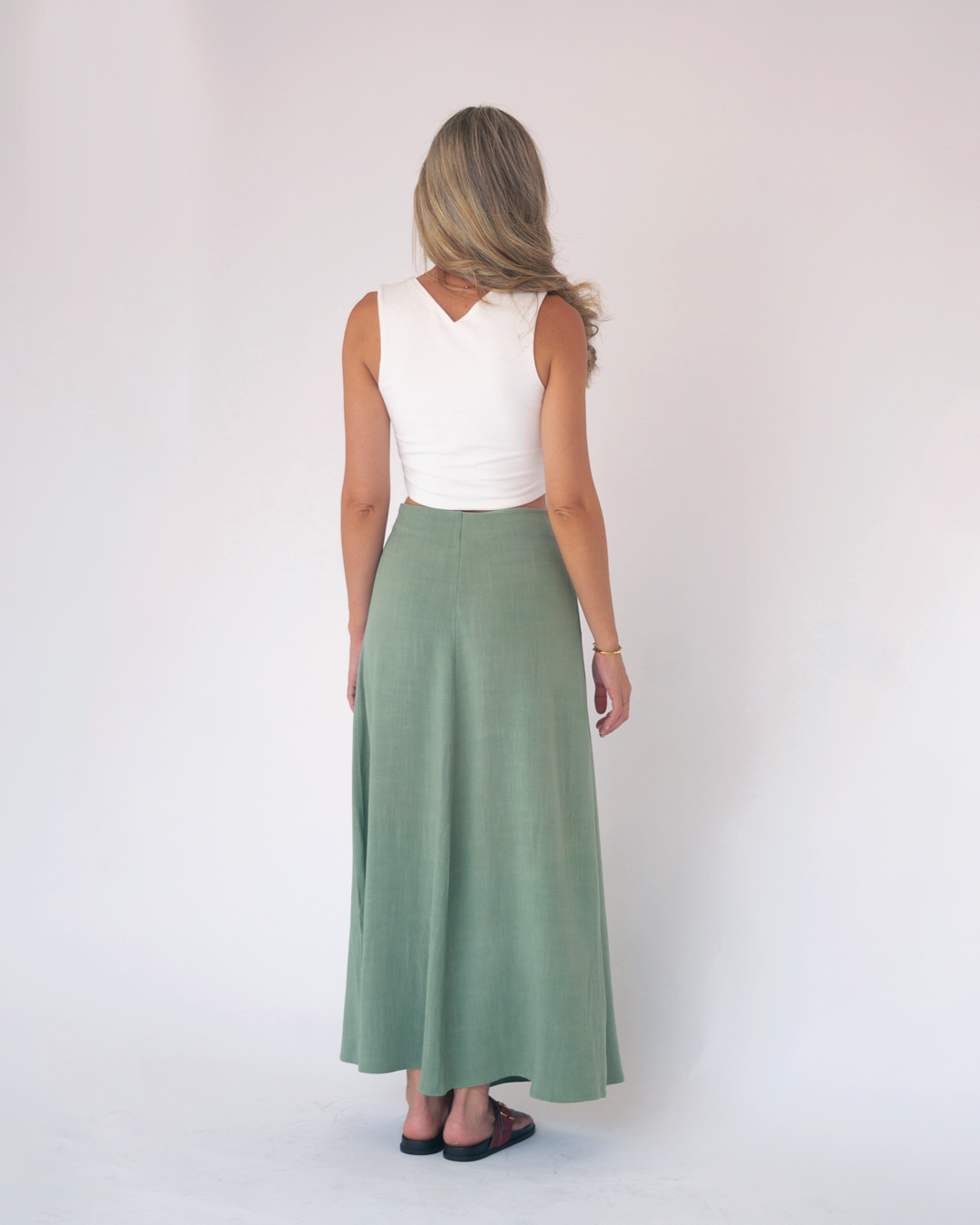 falda brisa verde △