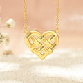 Collar Colgante Corazón Entrelazado Personalizado con 1-5 Nombres Grabados Día de la Madre Cumpleaños Aniversario Regalo para Mamá Abuela