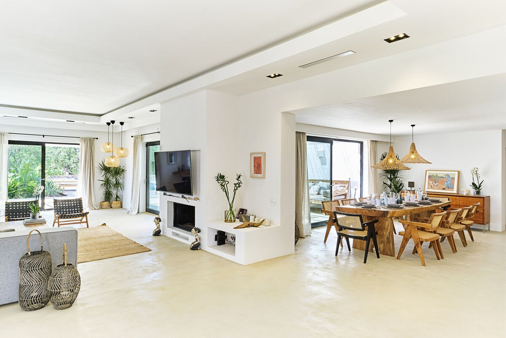 Ibiza Holiday Villa with Nordic Interiors in Santa Eulalia