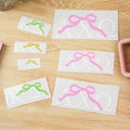 Pegatina adhesiva personalizada con el nudo de lazo y la letra griega para uso diario Sorority Bid Day Birthday Gift for Friends Girls | Callie × Affinity Licensing