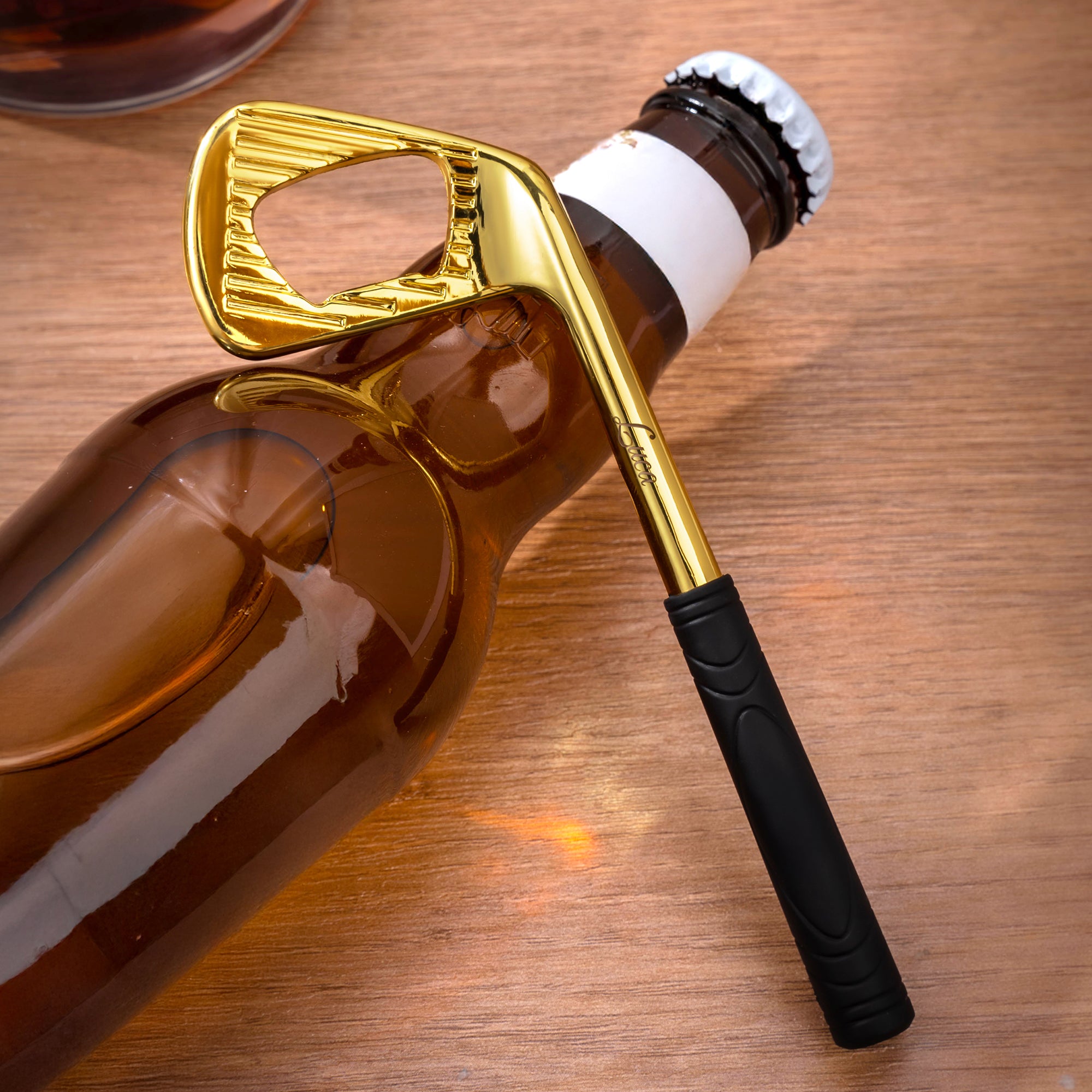 Palo de Golf Personalizado Abridor de Botella con Nombre Grabado Accesorio de Bar Regalo de Cumpleaños de Despedida de Soltero para Amantes del Golf Entusiastas de la Bebida