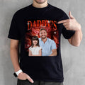 Camiseta personalizada con foto estilo retro con nombre y 1-5 fotos de niños Regalo de cumpleaños para el Día del Padre para hombre