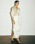 Bolero Jacket With Bustier And Daria Skirt By KYNAH, Luxury Indian Fashion & Bridal Wear