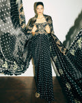 Solene Dress With Venetia Cape By KYNAH, Luxury Indian Fashion & Bridal Wear
