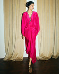 Hot Pink Levy Dress By KYNAH, Luxury Indian Fashion & Bridal Wear