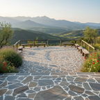 Planchoncillo Dorado y Azul