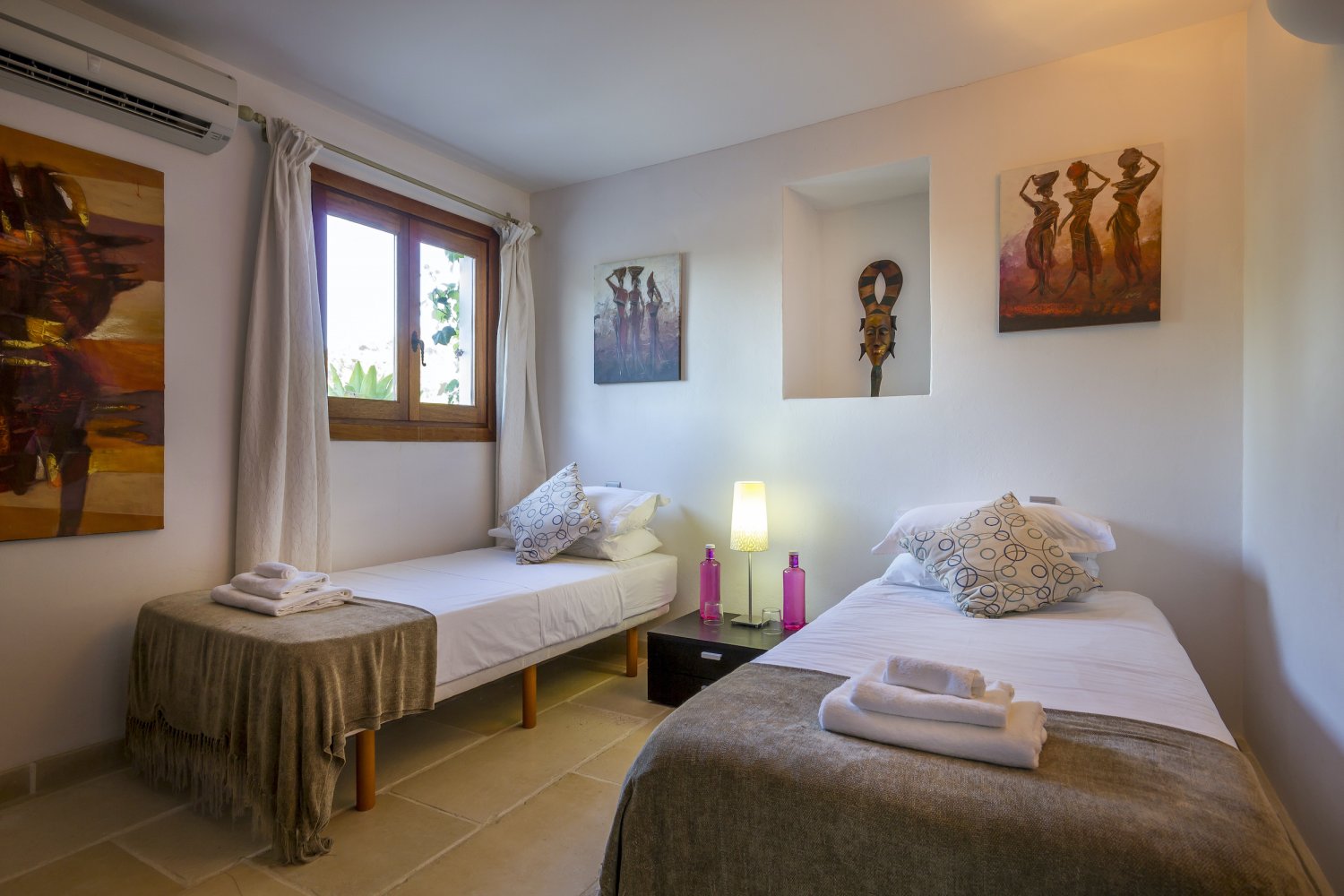 200-Year-Old Classic Ibizan Farmhouse Finca with Cozy Interiors in Ibiza Town