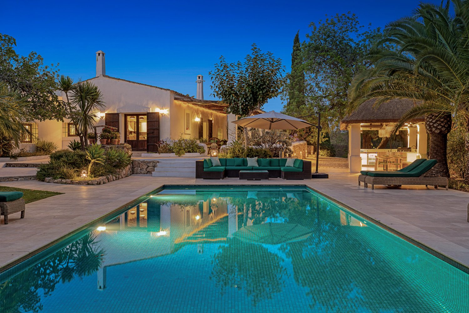 200-Year-Old Classic Ibizan Farmhouse Finca with Cozy Interiors in Ibiza Town