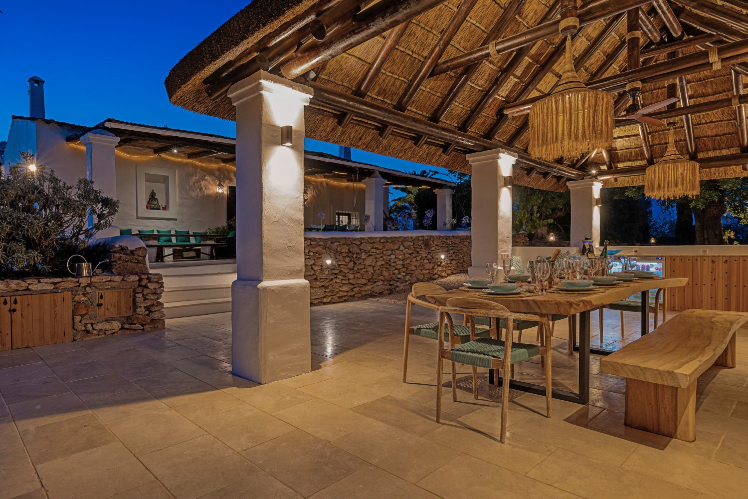 200-Year-Old Classic Ibizan Farmhouse Finca with Cozy Interiors in Ibiza Town