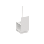 Escobillero Lugano – accesorios baños modernos en acero inoxidable