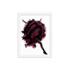 Flamenco Flare | Dance-Art Framed Poster #53 (17.5" H x 13.5" W)