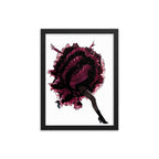 Flamenco Flare | Dance-Art Framed Poster #53 (17.5" H x 13.5" W)