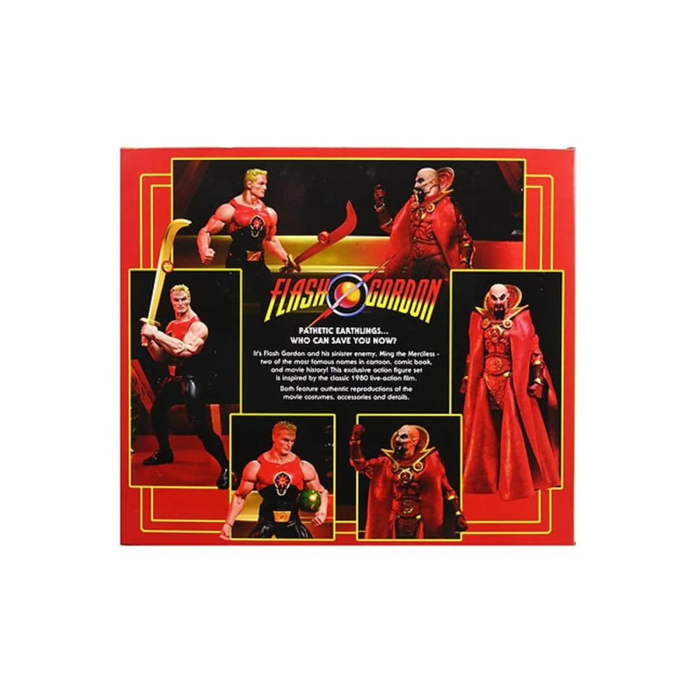 King Features  Flash Gordon & Ming Sdcc 2021 2pack Action Figure