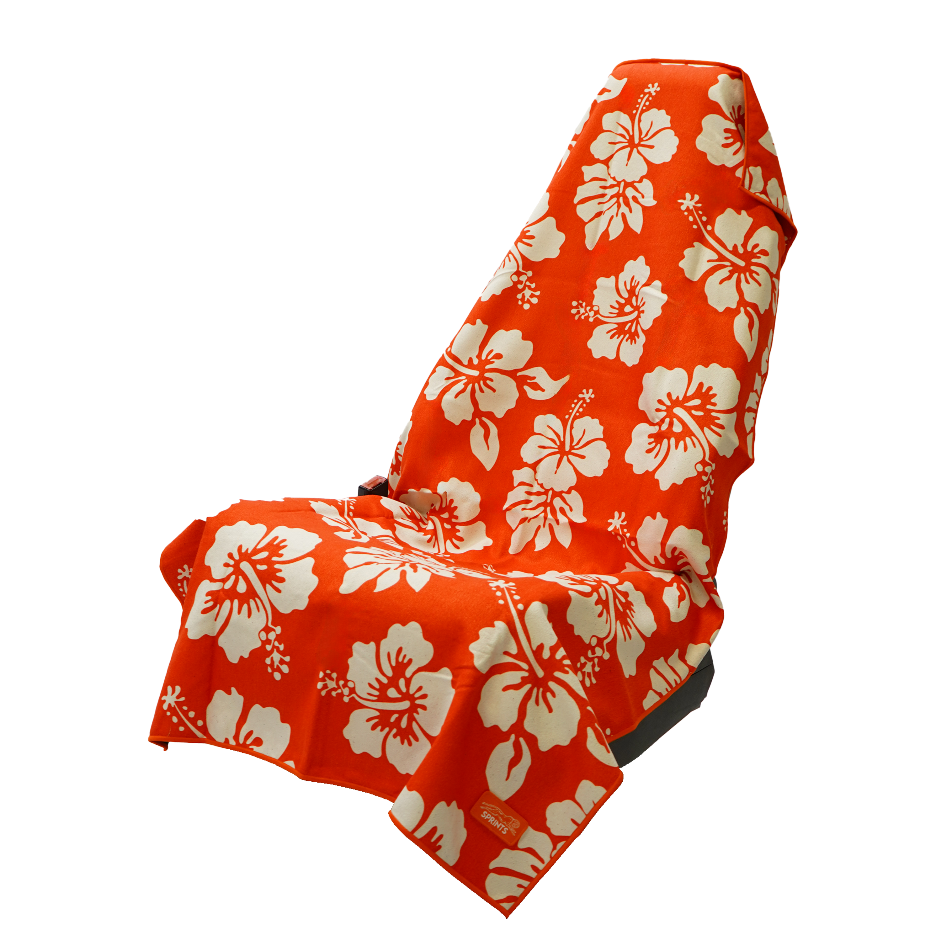 Sprints Flex on the Beach - Fire Car Seat Cover Towel