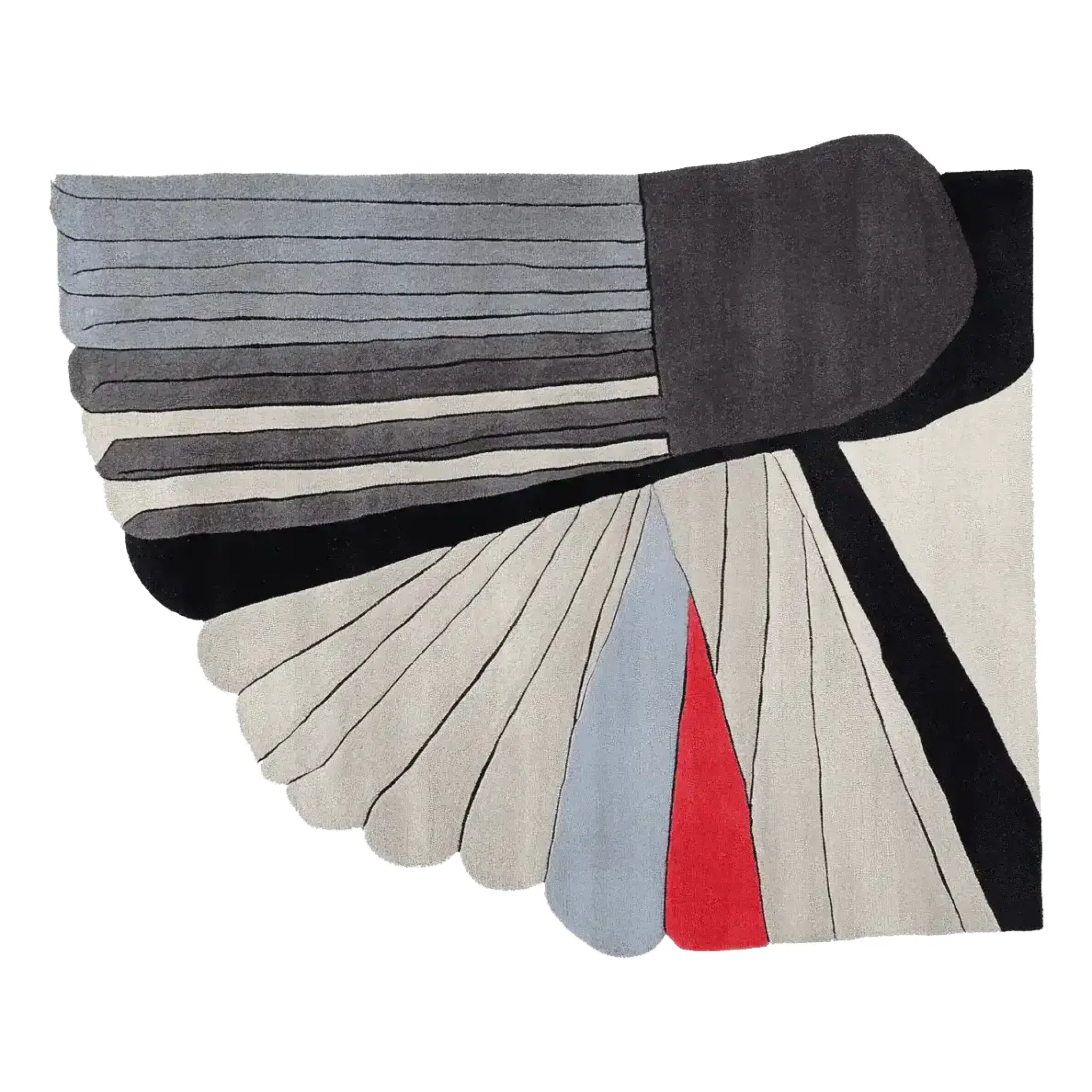 Flight Diagram Hand Tufted Rug