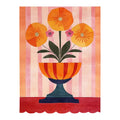 Floral Chalice Hand Tufted Wool Rug