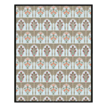 Floral Gates Hand Tufted Rug - Black Border