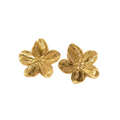 Gold Flower Earrings